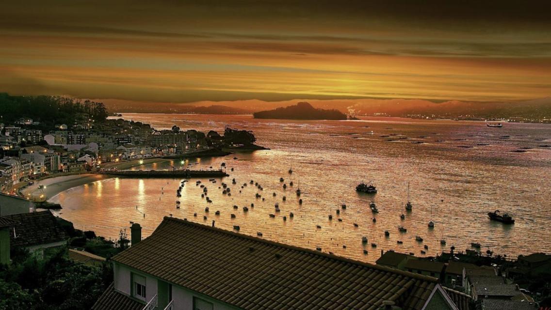 Ferienwohnung Mirador Da Ria Sanxenxo Exterior foto